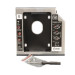 Frime Переходник Frime для установки 2.5" SSD/HDD в отсек привода 12.7мм Black/Silver (FHDC127M)