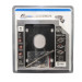 Frime Переходник Frime для установки 2.5" SSD/HDD в отсек привода 12.7мм Black/Silver (FHDC127M)