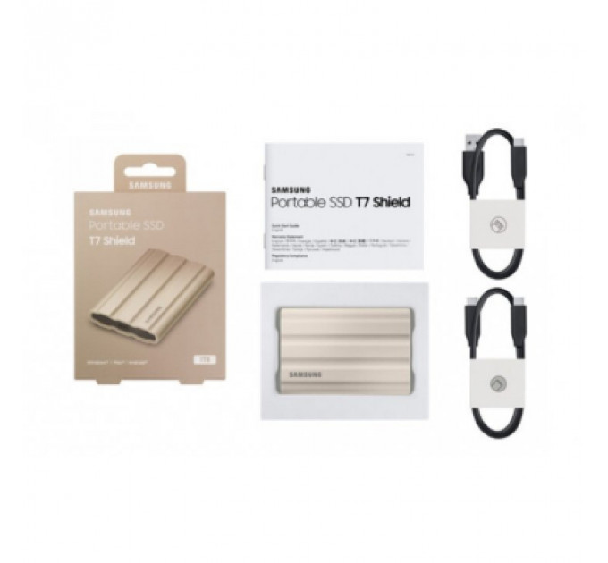 Накопичувач SSD USB 3.2 2TB T7 Shield Samsung (MU-PE2T0K/EU)