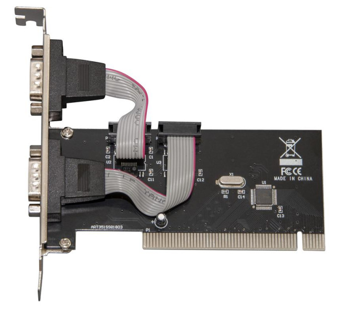 Frime Контролер Frime WCH351 (ECF-PCIto2SWCH351.LP) PCI-2xRS232