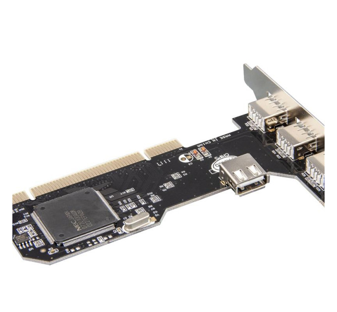 Frime Контролер Frime NEC720201 (ECF-PCItoUSB002) PCI-USB2.0(4+1)