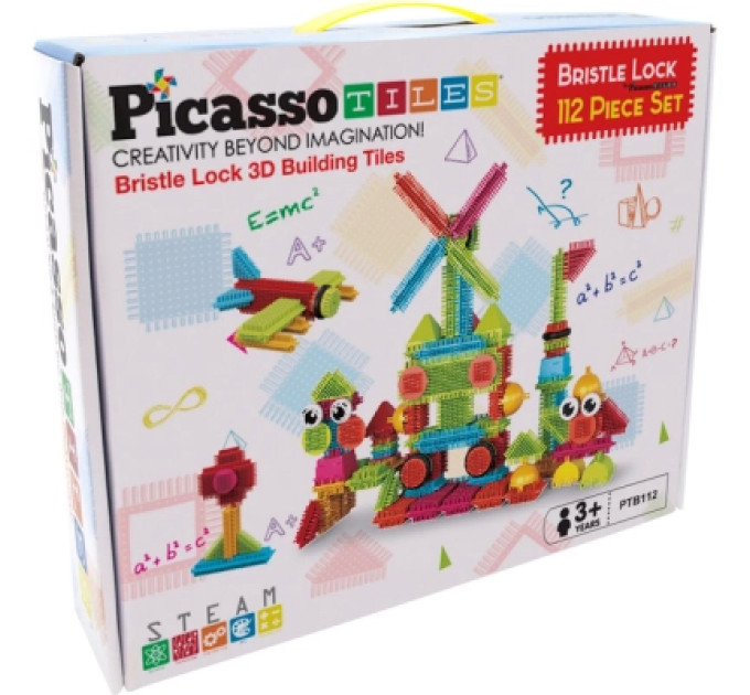 Picasso Конструктор Picasso Tiles Hedgehog Building Blocks Set 112 деталей (817338022631)