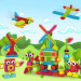 Picasso Конструктор Picasso Tiles Hedgehog Building Blocks Set 112 деталей (817338022631)