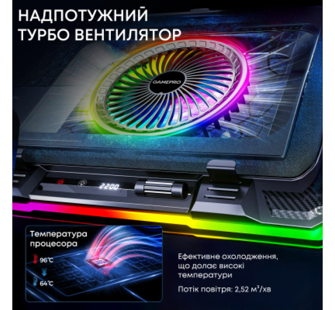GamePro Підставка до ноутбука GamePro CP950