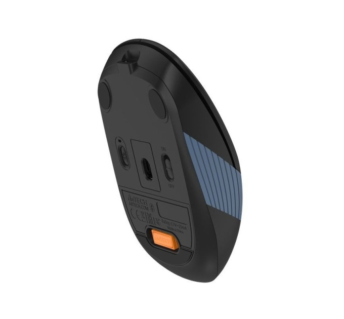 A4Tech Миша бездротова A4Tech Fstyler FB10CS (Ash Blue),  USB, колір попелясто-синій