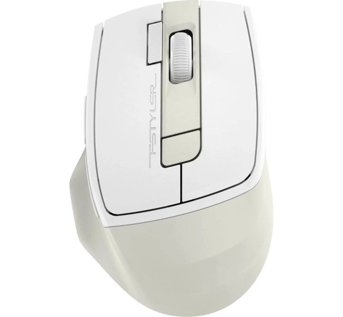 A4Tech Миша бездротова A4Tech Fstyler FB45CS Air2 (Cream Beige), колір білий+бежевий