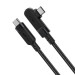 Acefast Дата кабель USB-C to USB-C 2.0m 5A 100W nylon C5-03 black Acefast (6974316281016)