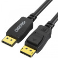 Choetech Кабель мультимедійний DisplayPort to DisplayPort 2.0m v1.4 8K60Hz Choetech (XDD01-V1-BK)
