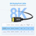 Choetech Кабель мультимедійний DisplayPort to DisplayPort 2.0m v1.4 8K60Hz Choetech (XDD01-V1-BK)