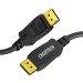 Choetech Кабель мультимедійний DisplayPort to DisplayPort 2.0m v1.4 8K60Hz Choetech (XDD01-V1-BK)