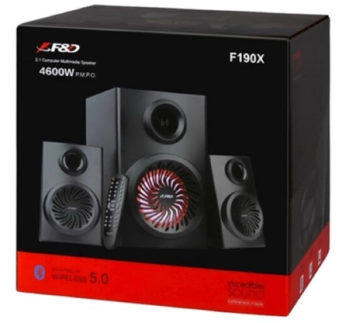 F&D Акустична система F&D F190X Black