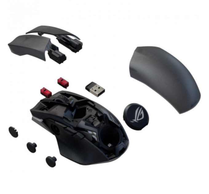 Мишка ASUS ROG Chakram X Origin Bluetooth/Wireless Black (90MP02N1-BMUA00)