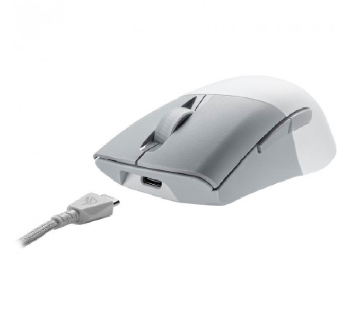 Мишка ASUS ROG Keris Aimpoint Bluetooth/Wireless White (90MP02V0-BMUA10)
