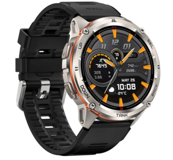 KOSPET Смарт-годинник KOSPET Tank T3 ULTRA 2 SILVER (6974958251163)