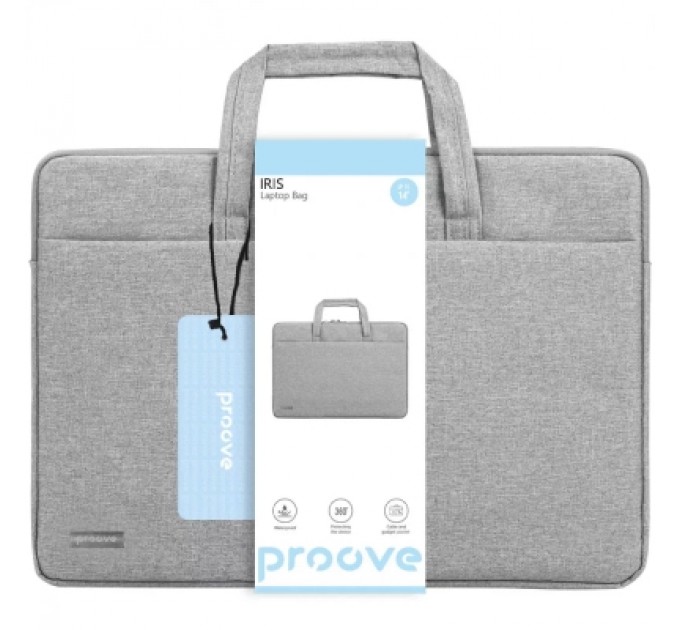 Proove Сумка для ноутбука Proove 14 Iris; light gray (LBIR14000003)