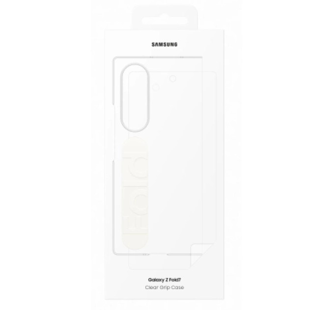 Samsung Чохол до мобільного телефона Samsung Clear Grip Galaxy Fold 7 Transparent (EF-QF966CTEGUA)