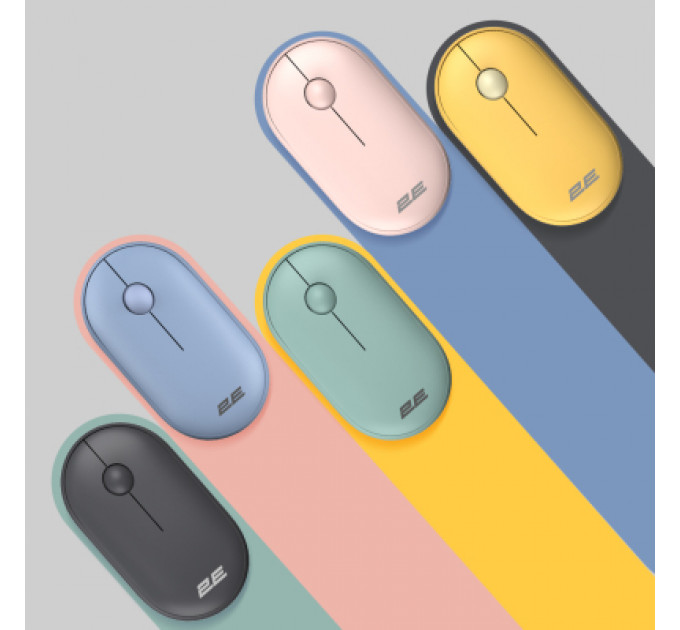Мишка 2E MF300 Silent Wireless/Bluetooth Stone Blue (2E-MF300WBL)