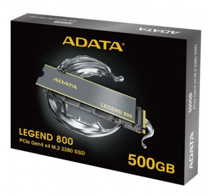 Накопичувач SSD M.2 2280 500GB ADATA (ALEG-800-500GCS)