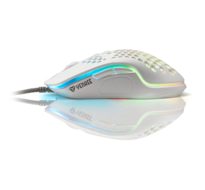 YENKEE Мишка YENKEE YMS 3030WE Shotgun USB White (45015502)
