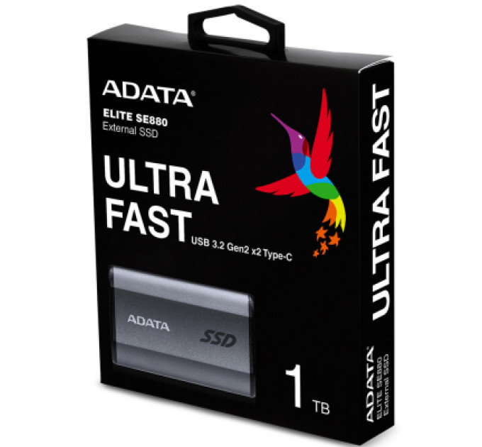 Накопичувач SSD USB 3.2 1TB ADATA (AELI-SE880-1TCGY)