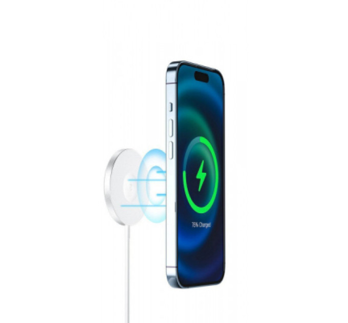 Essager Зарядний пристрій Essager 2-in-1 wireless charger 15W magnetic for phone and earphones (EWXCX-YT02-Z)