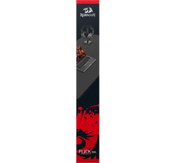 Redragon Килимок для мишки Redragon Flick 3XL Black (70787)