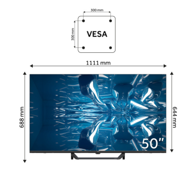 Haier Телевізор Haier H50S80FUX