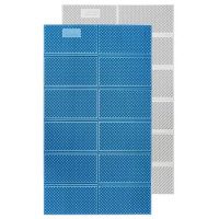 Туристичний килимок Naturehike CNK2450WS044 подвійний 200x120х1,8см синій (6927595791097)