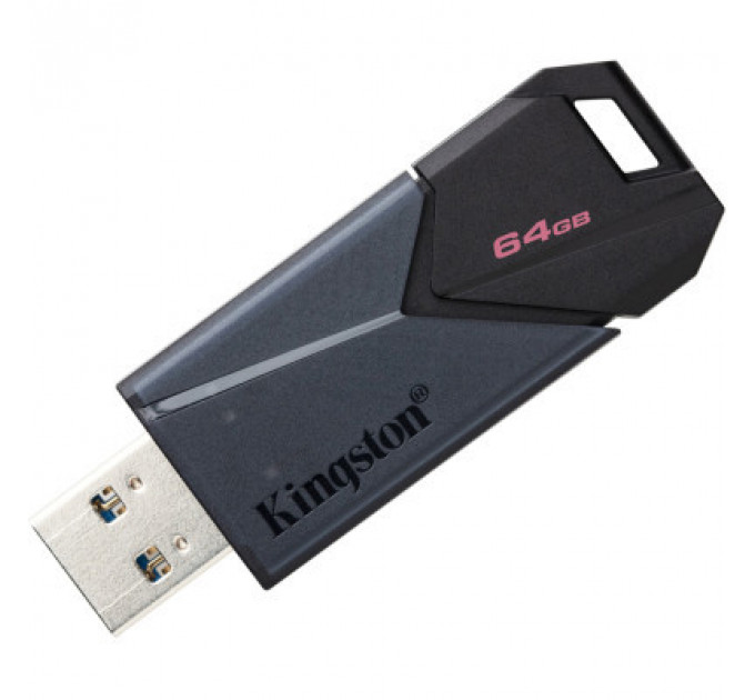 USB флеш накопичувач Kingston 64GB DataTraveler Exodia Onyx USB 3.2 Gen 1 Black (DTXON/64GB)