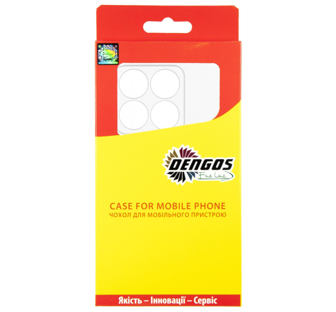 Dengos Чохол-накладка Dengos TPU для Motorola Moto Edge 60 Fusion Clear (DG-TPU-TRP-54)