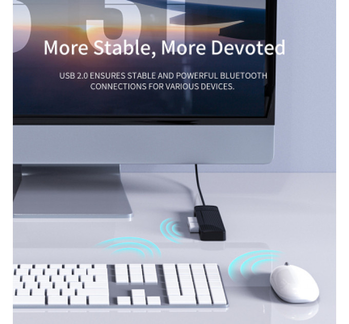 Концентратор Orico USB 2.0 4 ports (FL02-WH-BP) (CA913527)