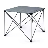 Туристичний стіл Naturehike CNK2450JJ013, M, алюміній, сірий (6976507663267)