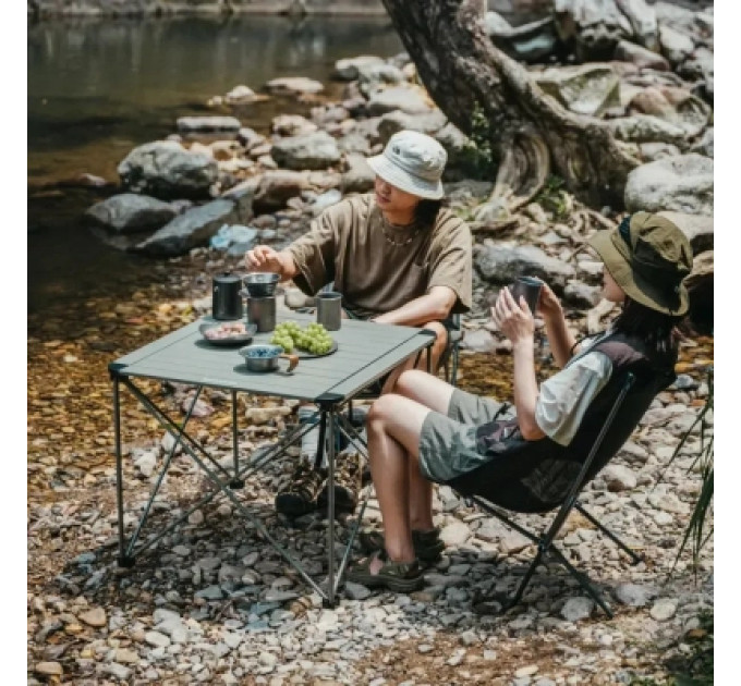 Naturehike Туристичний стіл Naturehike CNK2450JJ013, M, алюміній, сірий (6976507663267)
