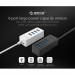 Концентратор Orico USB 3.0 4 ports (W5P-U3-100-BK-PR) (CA911264)