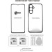 Dengos Чохол до мобільного телефона Dengos Motorola G06 Carbon+glass Blue (DG-KM-174)