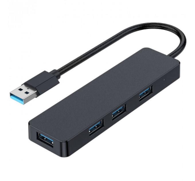 Концентратор Gembird USB 3.0 4 ports black (UHB-U3P4-04)