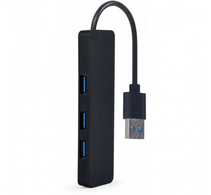 Концентратор Gembird USB 3.0 4 ports black (UHB-U3P4-04)