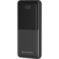ColorWay Батарея універсальна ColorWay 10 000 mAh PD/22.5W, QC/3.0, LCD, Black (CW-PB100LPB3BK-PDD)