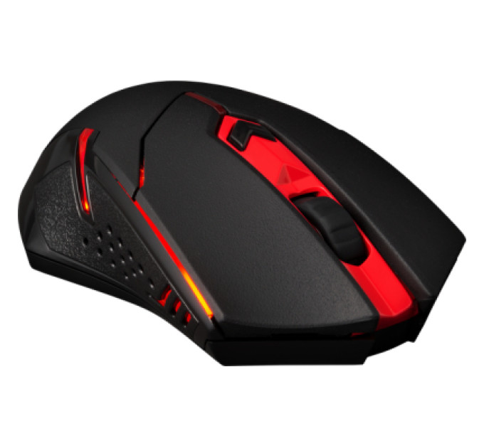 Defender Мишка Defender M601WL-BA Wireless + mouse pad Black/Red (78227)
