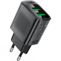 Зарядний пристрій Acefast 2xUSB 12W A86 black (6974316283270)