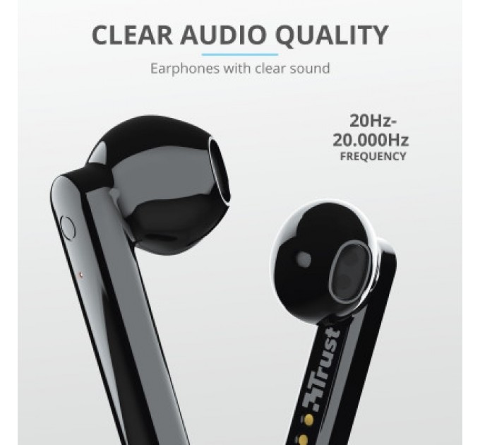 Навушники Trust Primo Touch True Wireless Mic Black (23712)