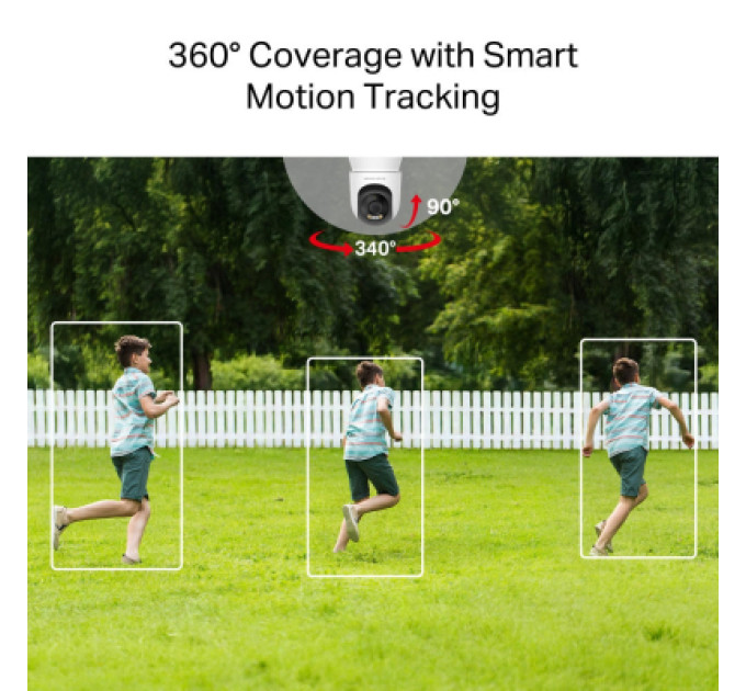 Mercusys Камера відеоспостереження Mercusys IP-Камера MERCUSYS MC500 FHD N300 microSD motion detection, зовнішня (MC-500)