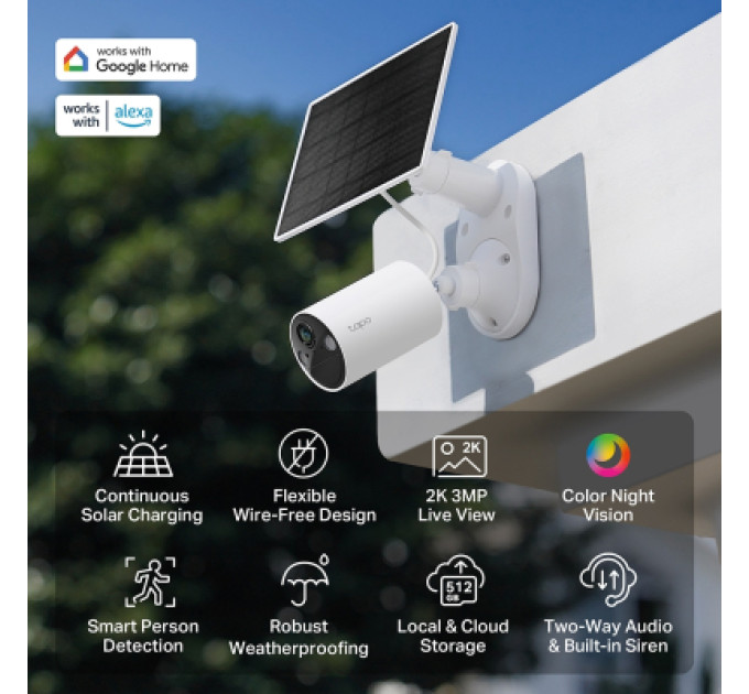 TP-Link Камера відеоспостереження TP-Link TAPO-C410-KIT (TAPO-C410KIT)