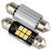 PULSO Автолампа PULSO LED C5W/36мм/CANBUS/9SMD-2835/12v/2,9W/315lm White (LP-36C5W)