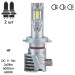 PULSO Автолампа PULSO LED-chips 7535/9-18v/2x28w/6000Lm/6500K (M6-H7)
