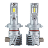 Автолампа PULSO LED-chips 7535/9-18v/2x28w/6000Lm/6500K (M6-H7)
