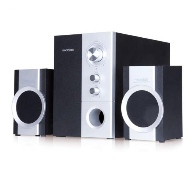 Microlab Акустична система MICROLAB M-590 2.1, 14W, mini-jack,чорний