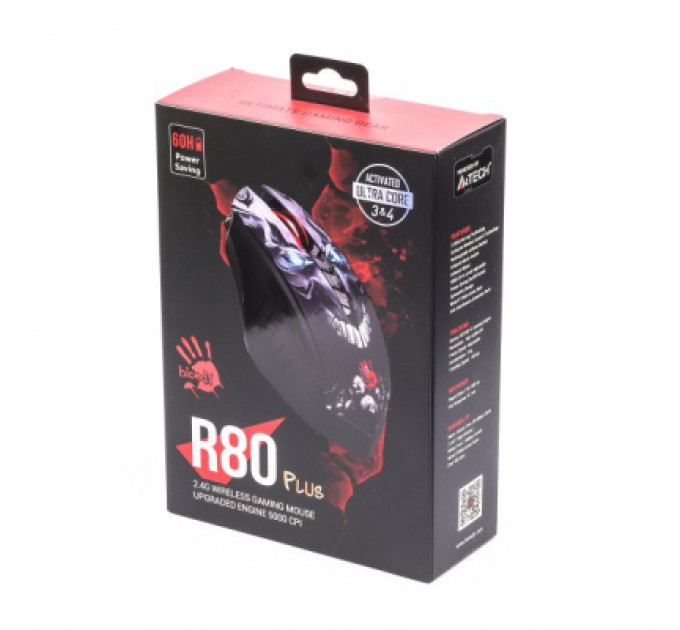 Мишка A4Tech Bloody R80 Plus Wireless Skull (Bloody R80 Plus Skull)