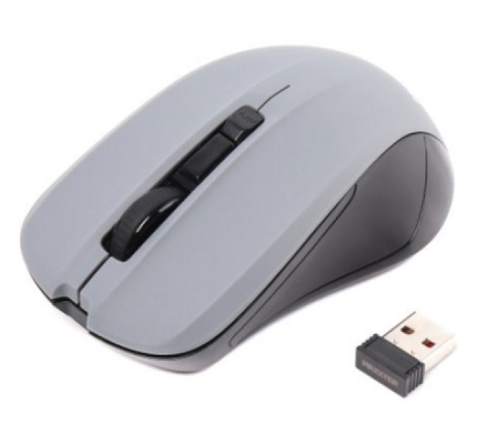 Мишка Maxxter Mr-337-Gr Wireless Gray (Mr-337-Gr)
