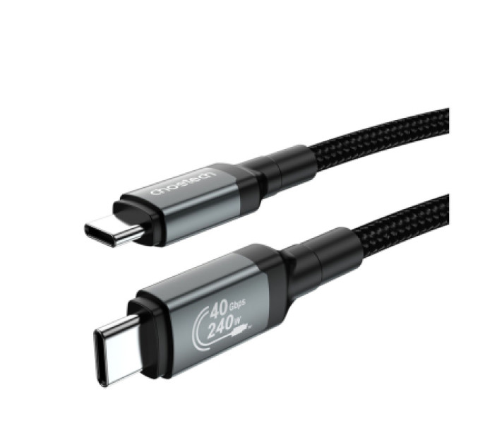 Choetech Дата кабель USB-C to USB-C 2.0m USB4 Gen 3 240W 8K Choetech (XCC-1042)